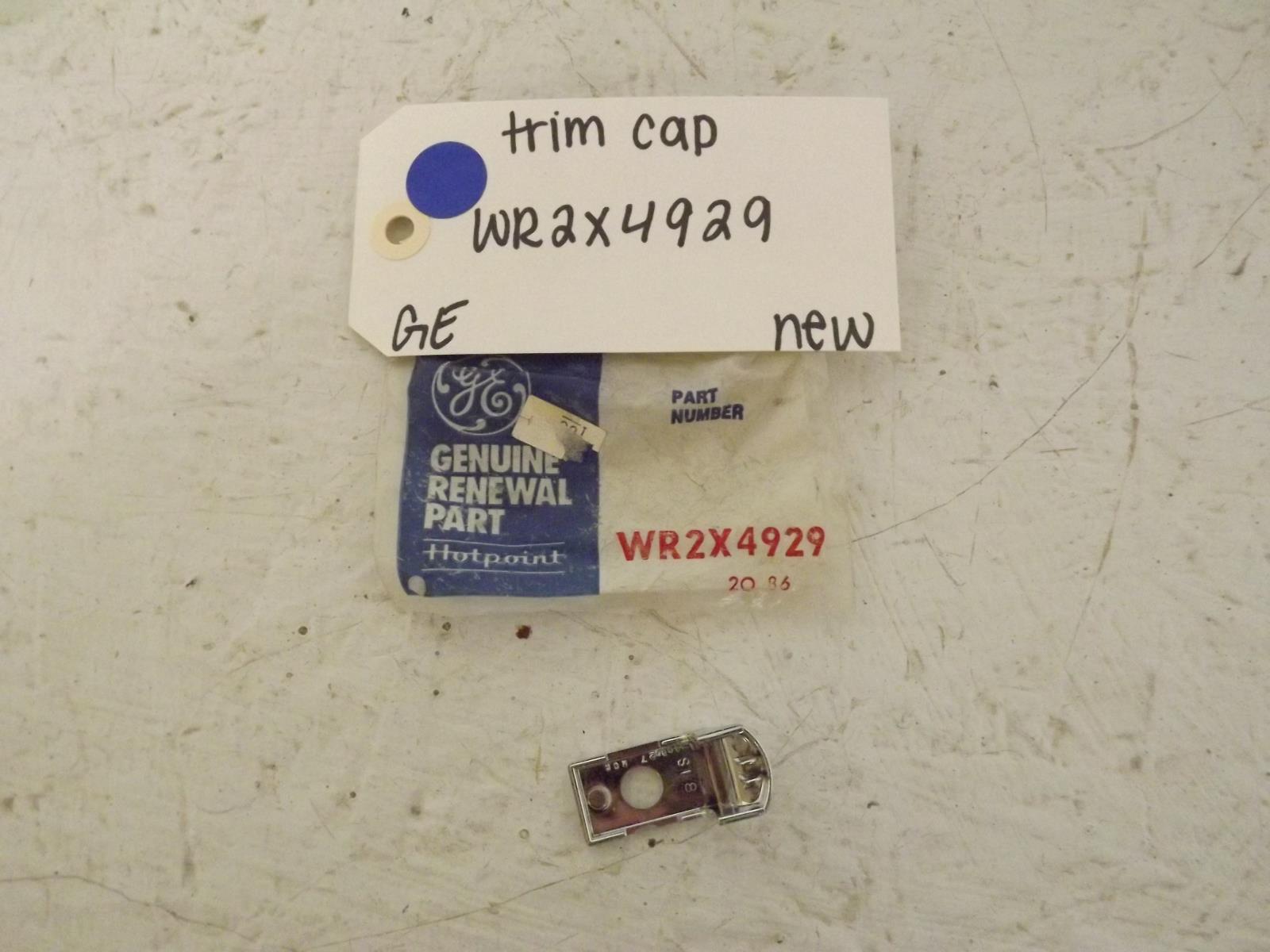 GE Refrigerator WR2X4929 Trim Cap New GE Refrigerator WR2X4929 Trim Cap New